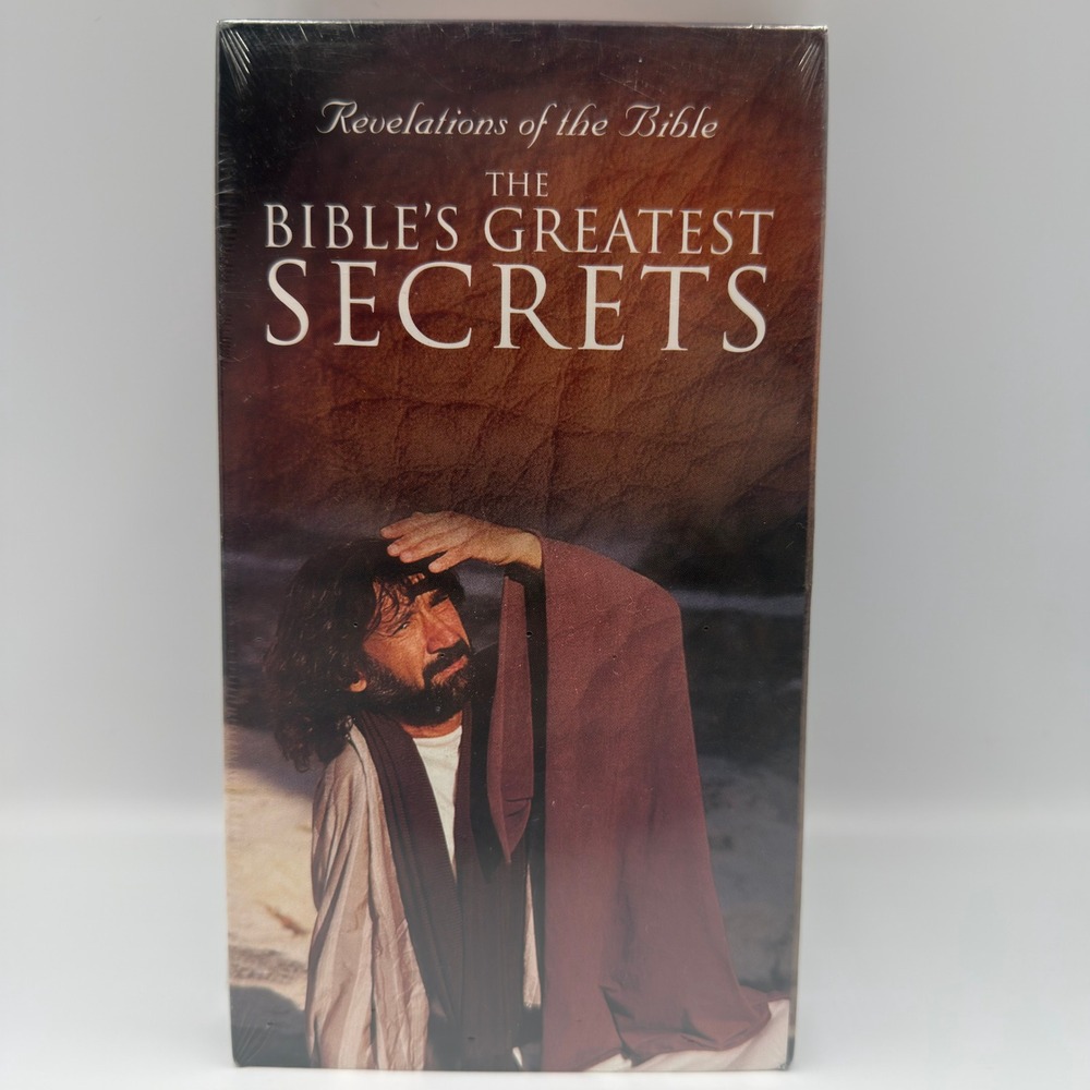 The Bible's Greatest Secrets Revelations of the Bible VHS 2002 Madacy Sealed New